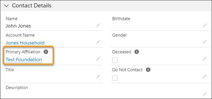 Primary Contact Number